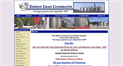 Desktop Screenshot of dawsongrain.com